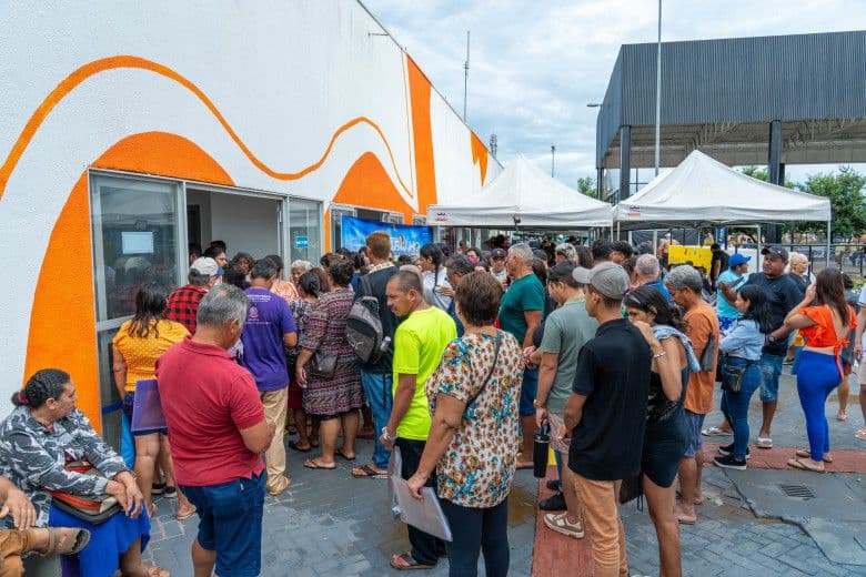 Atendimento do projeto Cidadania em Movimento, que levará serviços gratuitos aos moradores da Zona Sul de Porto Velho.